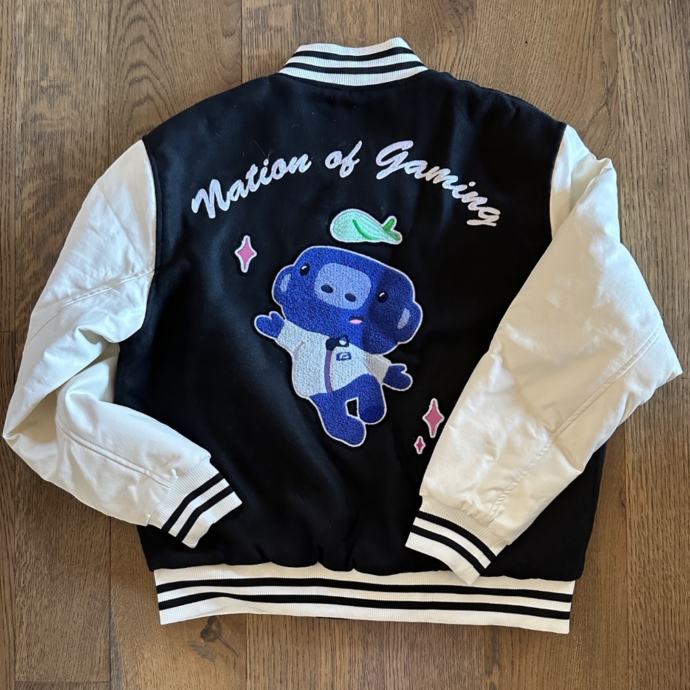 DISCORD  “Wumpus” NATION OF GAMING Letterman's Jacket  Mens LARGE